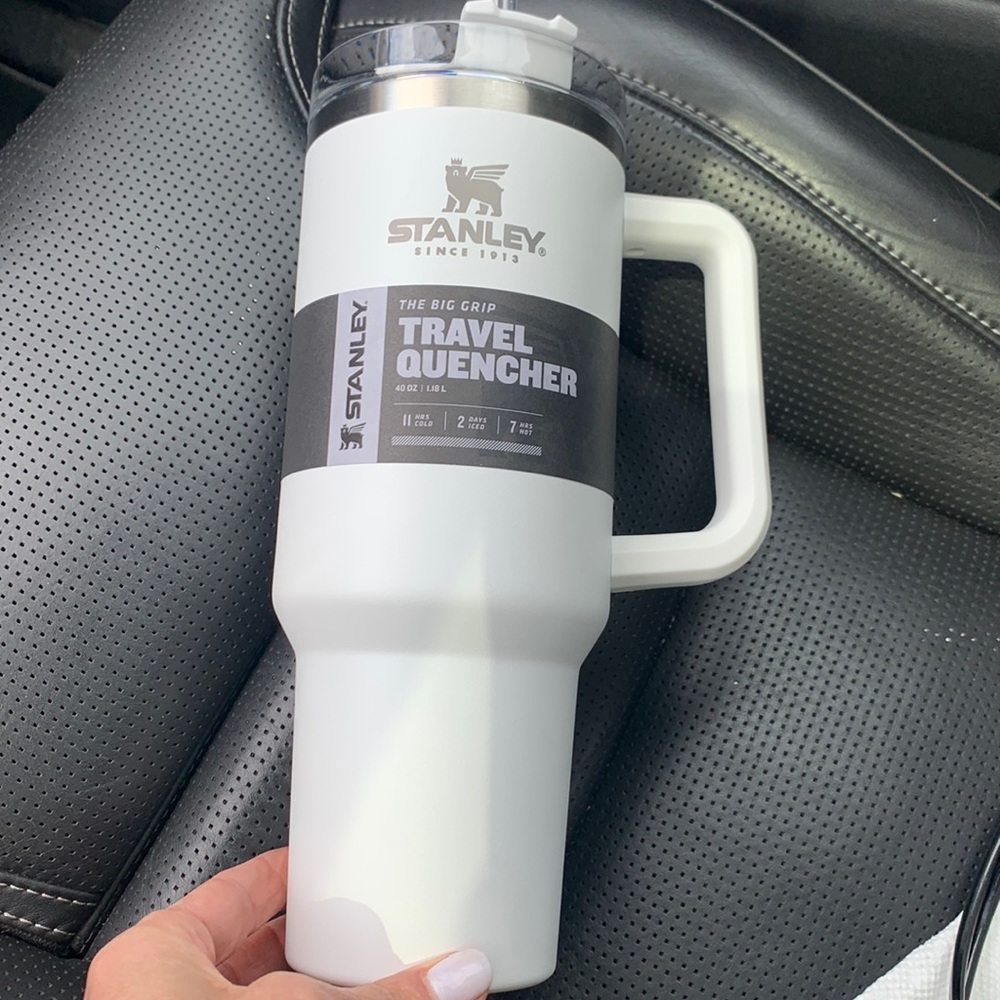 40oz. Stanley Adventure Stainless Steel Tumbler white. NWT